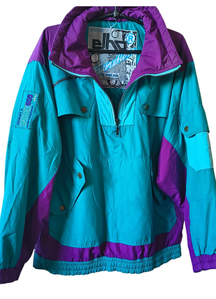 Вінтажний гірськолижний анорак куртка elho function index 500 унісекс / retro gorpcore unisex м 80е-90е