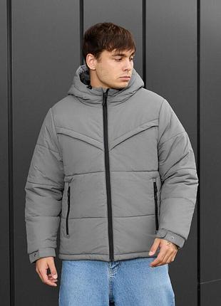 Универсальная зимняя куртка staff vorn gray