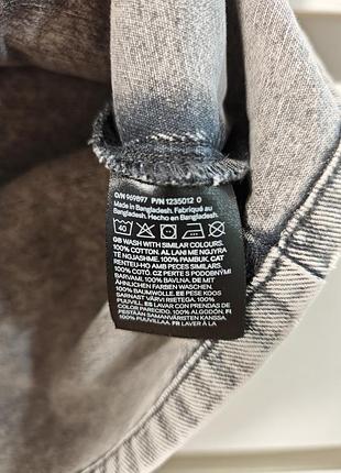 Джинсовый сарафан h&amp;m, 140р. 4