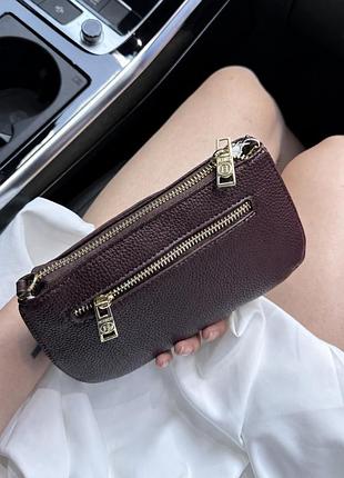 Женский клатч hermes brown 3
