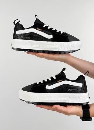 Женские кроссовки vans old skool mte-197x w black white