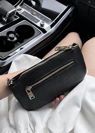 Женский клатч hermes black 3