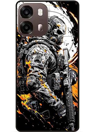 Силіконовий бампер чохол для oppo a6s stalker сталкер