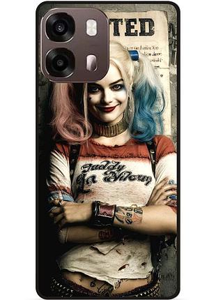 Силіконовий чохол бампер для oppo a6s з малюнком харли квинн joker