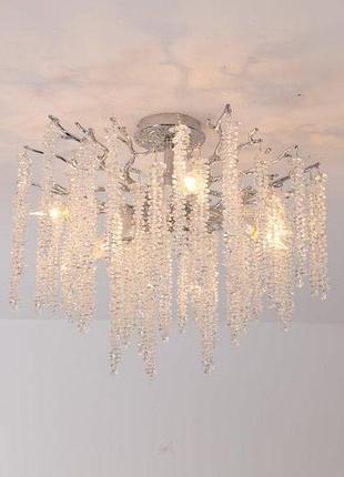 Потолочная хрустальная valeso c33001/760 хром