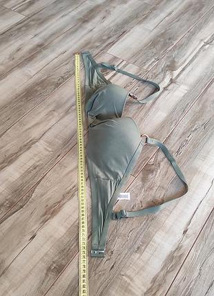 Бюстгальтер лифчик primark, размер 85d / 38d, оливковый 3