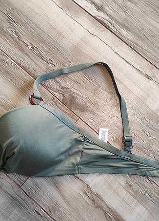 Бюстгальтер лифчик primark, размер 85d / 38d, оливковый 4