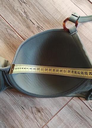 Бюстгальтер лифчик primark, размер 85d / 38d, оливковый 5