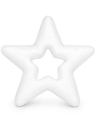 Пенопластовая заготовка для творчества "звезда" 220057 размер 7 см