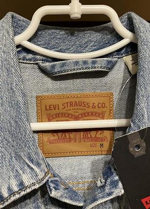 Levi's, оригинал джинсовая куртка, тракер 4