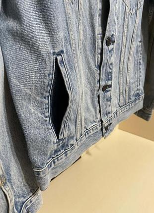 Levi's, оригинал джинсовая куртка, тракер 7