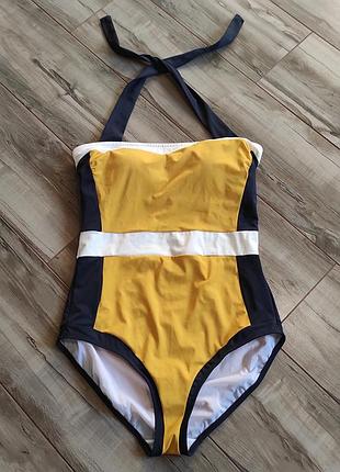 Купальник boden суцільний, розмір uk 16l / us 12l / de 42l (l-xl), колор-блок