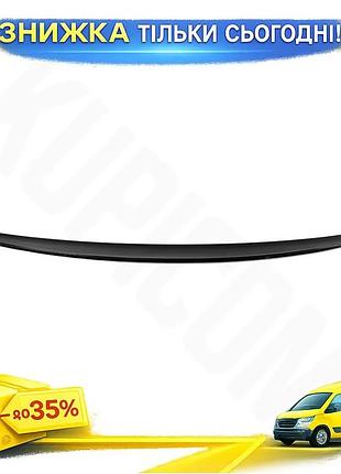 Спойлер lip sunplex чорний для audi a3 2012-2020 обвіс для покращення аеродинаміки авто ku-22