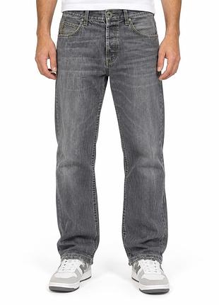 Чоловічі джинси armani jeans aj сірі прямі, розмір 36