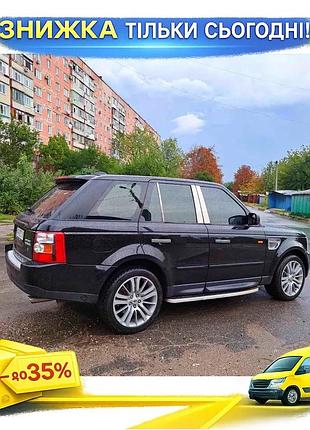 Молдинг на дверные стойки нержавеющая сталь для range rover sport 2005-2013 хромированные накладки для т ku-22
