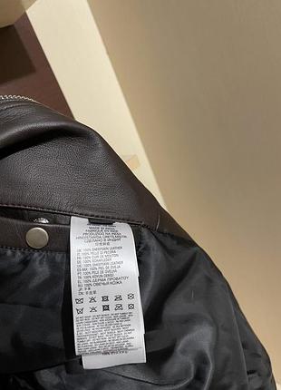Diesel, оригинал кожаная куртка, бомбер 3