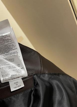 Diesel, оригинал кожаная куртка, бомбер 9