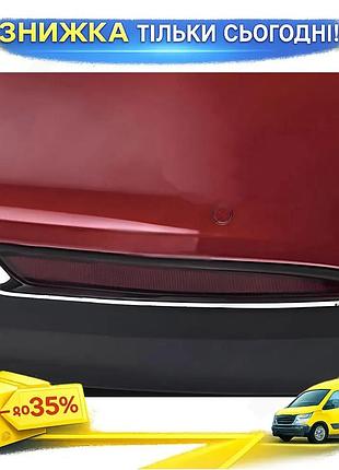 Окантовка задних рефлекторов для fiat tipo 2016- нержавеющая сталь защитная накладка на бампер хромирова ku-22