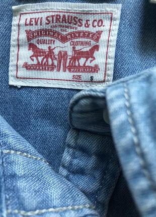 Джинсовая рубаха levi’s, 46 2