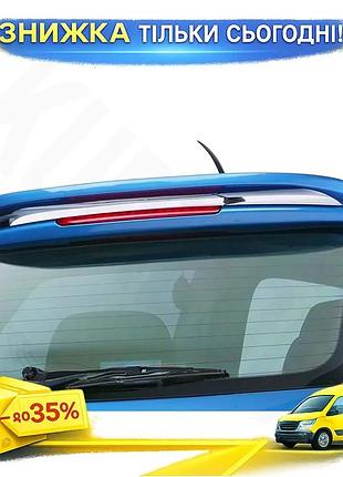 Спойлер libao под покраску для volkswagen polo 2010-2017 тюнинг стеклопластиковый элемент для улучшения ku-22