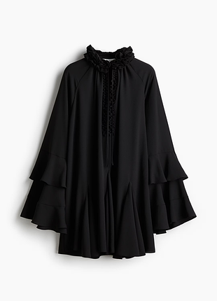 Роскошное черное платье h&amp;m edition 2