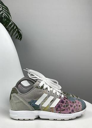 Оригінальні кросівки adidas zx flux woven квіткові 39 1/3 р. 24.5 см