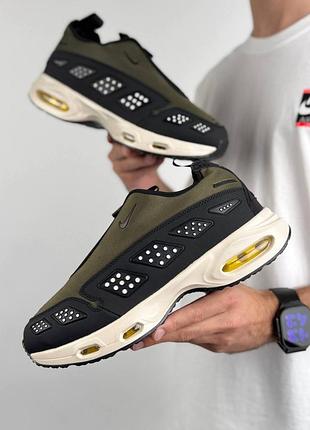 Мужские кроссовки nike air max sndr khaki black beige