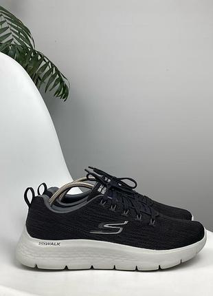 Оригінальні кросівки skechers go walk чорні 42 р. 26.5 см