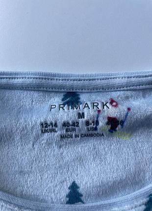 Красива велюрова піжама primark 5
