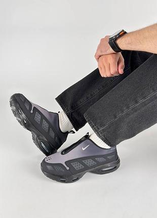 Мужские кроссовки nike air max sndr black smoke grey 3