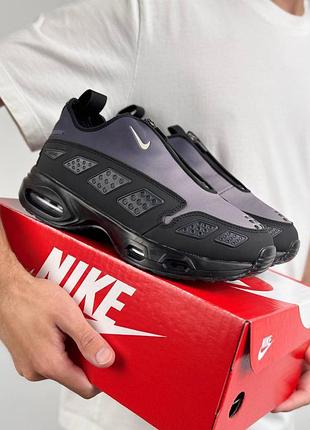 Мужские кроссовки nike air max sndr black smoke grey 4