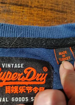 Оригінальний лонгслів superdry vintage 7