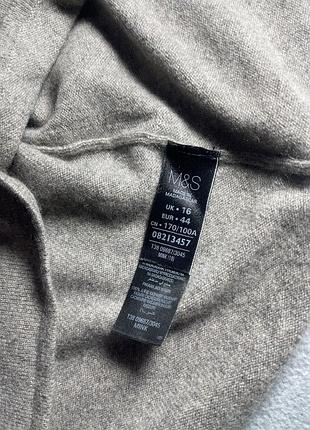 Marks&spenser кашемировый свитер свободного кроя 6