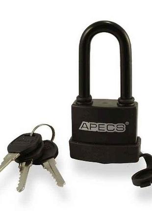 Замок навесной 141,5*71 черный pdr-50-70-l (ua) тм apecs