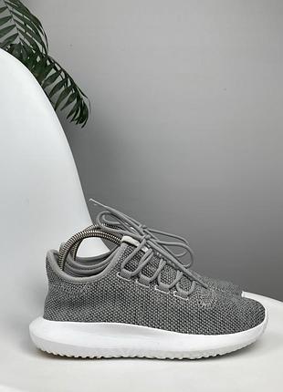 Оригінальні кросівки adidas tubular shadow сірі 36 2/3 р. 22.5 см