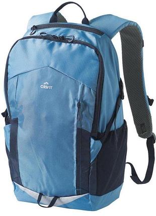 Рюкзак спортивный для тренировок 20l crivit голубой