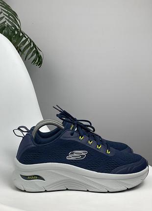 Оригінальні кросівки skechers arch fit сині 41.5 р. 26.5 см