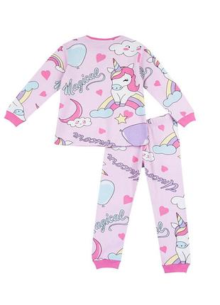 Піжама chicco unicorn pink 2