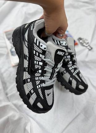 Термо кроссовки nike p-6000 grey gore tex