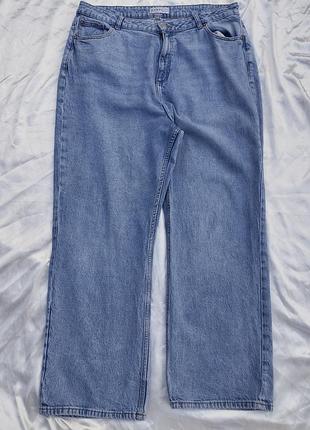 Джинси primark, жіночі, молодіжні, великий розмір - 20(48), котон, еластан, осінь весна, баггі, пакистан.