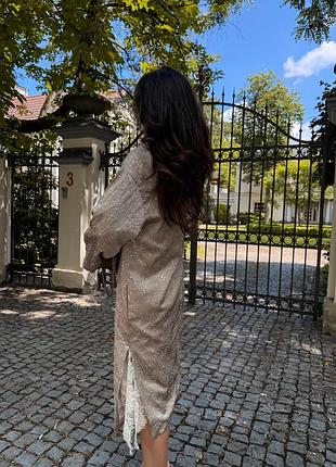 Кимоно вышито бисером zara 8