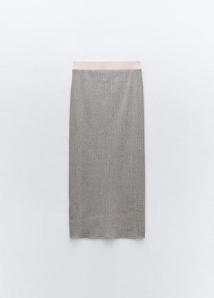 Спідниця міді zara 3