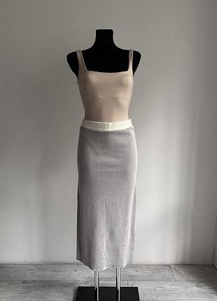 Спідниця міді zara 5
