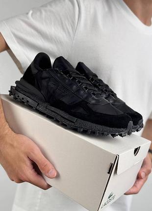 Чоловічі кросівки lacoste elite active triple black 4