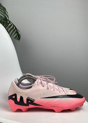 Оригінальні футбольні бутси nike zoom mercurial рожеві 45 р. 29 см