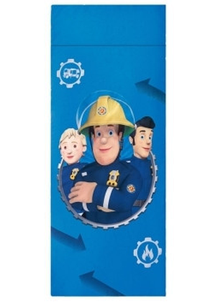 Літній дитячий спальний мішок fireman sam синій — 170×70 см, 910 г, +13,6 °c