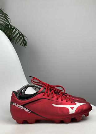 Оригінальні футбольні бутси mizuno basara червоні 40 р. 25.5 см