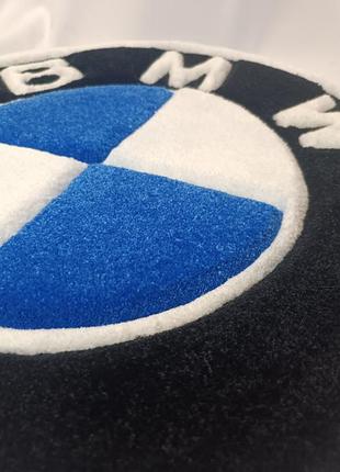 Тафтинговий килим ручної роботи | значок bmw бмв 53 см | автомобільний декор у кімнату