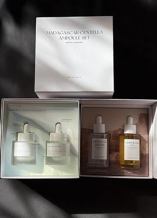 Набір сироваток для обличчя skin1004 madagascar centella ampoule set