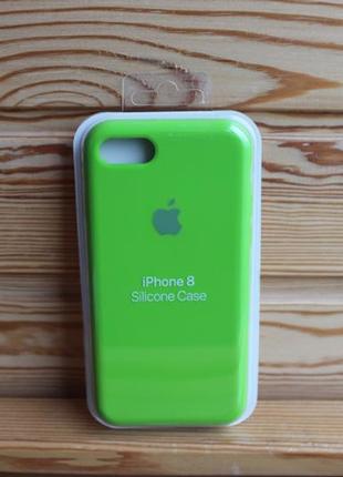 Чехол iphone 7, 8, se silicone case айфон
